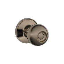 Schlage J40 CNA 620 - Corona Knob Bed and Bath Lock in Antique Pewter