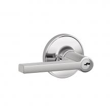 Schlage J54 SOL 625 - Solstice Lever Keyed Entry Lock