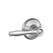 Schlage F10 BIR 625 - Birmingham Lever Hall and Closet Lock in Bright Chrome