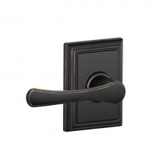 Schlage F10 VLA 716 ADD - Avila Lever with Addison Trim Hall and Closet Lock