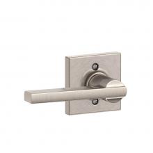 Schlage F170 LAT 619 COL - Latitude Lever with Collins Trim Non-Turning Lock