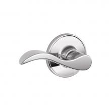 Schlage J10 SEV 625 - Seville Lever Hall and Closet Lock in Bright Chrome