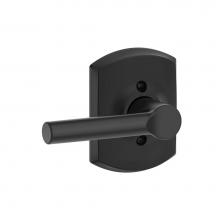 Schlage F170 BRW 622 GRW - Broadway Lever with Greenwich Trim Non-Turning Lock