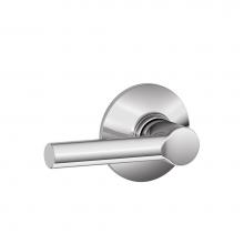Schlage F10 BRW 625 - Broadway Lever Hall and Closet Lock in Bright Chrome