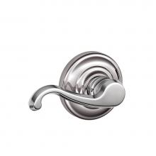 Schlage F10 CLT 625 AND - Callington Lever with Andover Trim Hall and Closet Lock in Bright Chrome