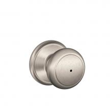 Schlage F40 AND 619 - Andover Knob Bed and Bath Lock