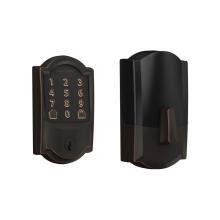 Schlage BE489WB CAM 716 - Encode  Smart WiFi Deadbolt with Camelot Trim