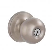 Schlage V54 V JFF 619 - Jeffir Satin Nickel Keyed Entry Knob