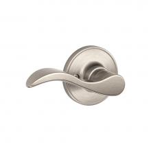 Schlage J170 V SEV 619LH - Seville Lever Non-Turning Lock in Satin Nickel - Left Handed