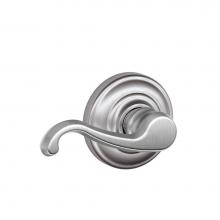 Schlage F10 CLT 626 AND - Callington Lever with Andover Trim Hall and Closet Lock in Satin Chrome