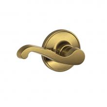 Schlage J170 LAS 609 LH - LaSalle Lever Non-Turning Lock in Antique Brass - Left Handed