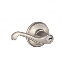 Schlage F51 V FLA 619 - Flair Lever Keyed Entry Lock