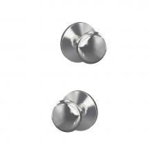 Schlage FC21 PLY 625 KIN - Custom Plymouth Knob with Kinsler Trim Hall-Closet and Bed-Bath Lock in Bright Chrome