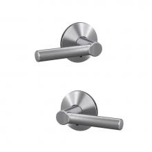 Schlage FC172 BRW 626 KIN - Custom Broadway Non-Turning Lever with Kinsler Trim in Satin Chrome