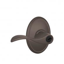Schlage F51A ACC 613 WKF - Accent Lever with Wakefield Trim Keyed Entry Lock in Oil Rubbed Bronze