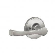 Schlage J170 TOR 630 - Torino Lever Non-Turning Lock in Satin Stainless Steel