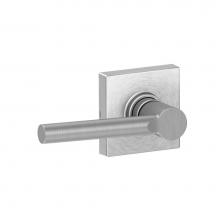 Schlage J10 BRW 626 COL - Broadway Hall & Closet Leverset with Collins Trim in Satin Chrome