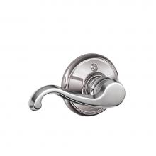 Schlage F170 CLT 625 LH - Callington Lever Non-Turning Lock in Bright Chrome - Left Handed