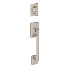 Schlage F58 CEN 619 - Century Exterior Handleset Grip with Exterior Single Cylinder Deadbolt