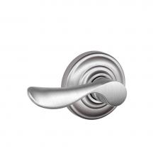 Schlage F10 CHP 626 AND - Champagne Lever with Andover Trim Hall and Closet Lock in Satin Chrome