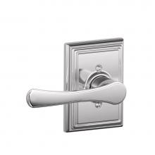 Schlage F170 VLA 625 ADD - Avila Lever with Addison Trim Non-Turning Lock in Bright Chrome
