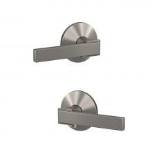 Schlage FC21 NBK 619 KIN - Custom Northbrook Lever with Kinsler Trim Hall-Closet and Bed-Bath Lock in Satin Nickel