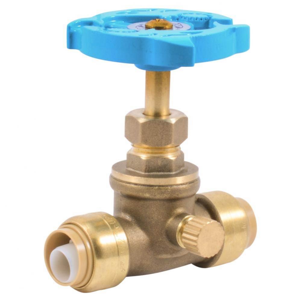 1/2-in Stop Valve with Drain