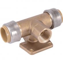 Sharkbite UF16128V - Sprinkler Tee 1-in x 3/4-in x 1/2-in FNPT