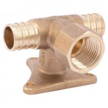 Sharkbite UCF12128V - PEX Sprinkler Tee 3/4-in x 3/4-in x 1/2-in FNPT