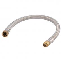 Sharkbite U3068FLEX24LF - SB Flexible Water Heater Connector 1/2-in x 3/4-in FIP x 24-in