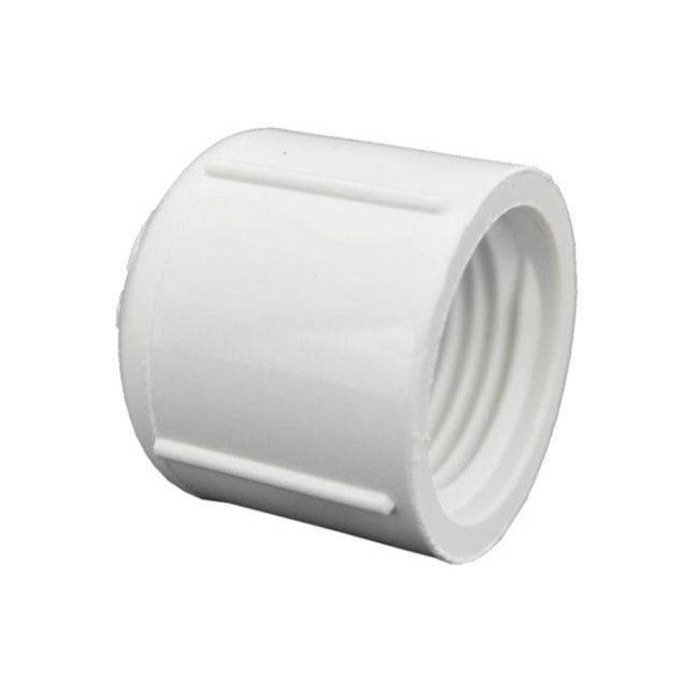 1-1/4 PVC CAP FPT SCH40