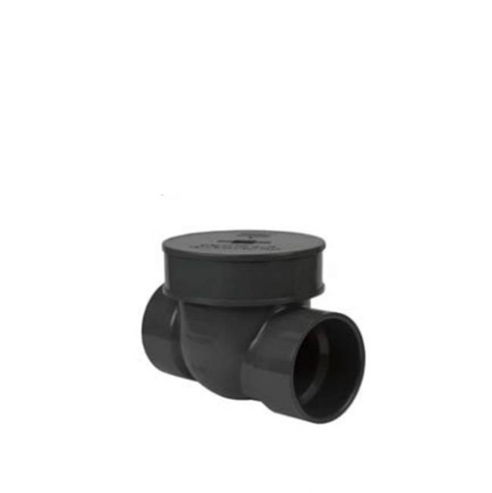 10 PVC BACKWATER VALVE SOC EPDM