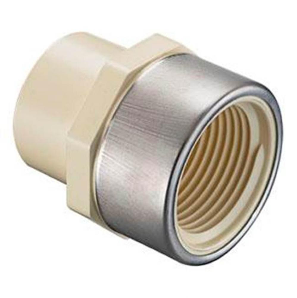 1 CPVC CTS FEM ADAPTER W/SS RING SOCXFPT