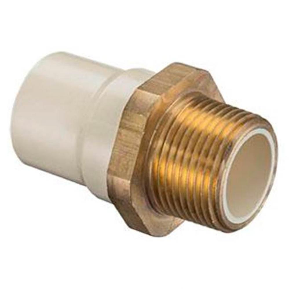 1 CTS CPVC MALE ADAPTER BR/MPTXSOC