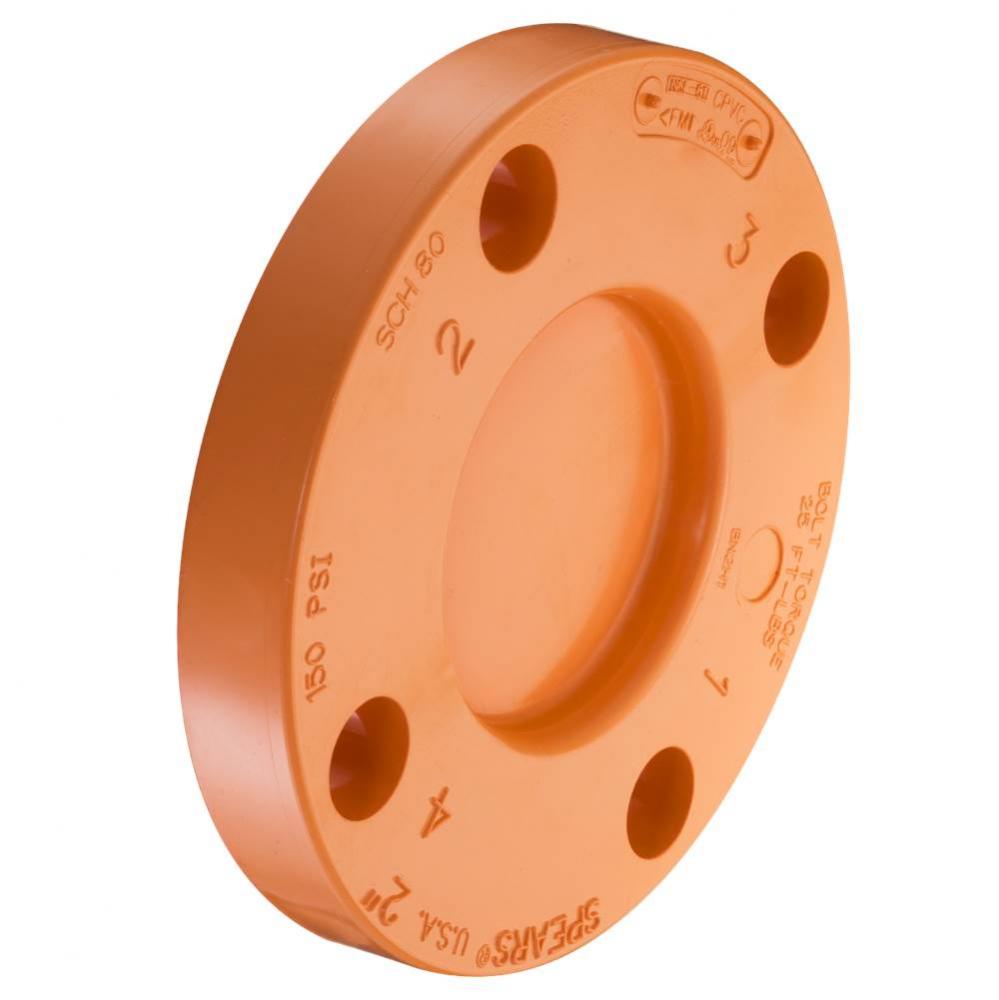 3/4 CPVC FLAMEGUARD BLIND FLANGE CL150