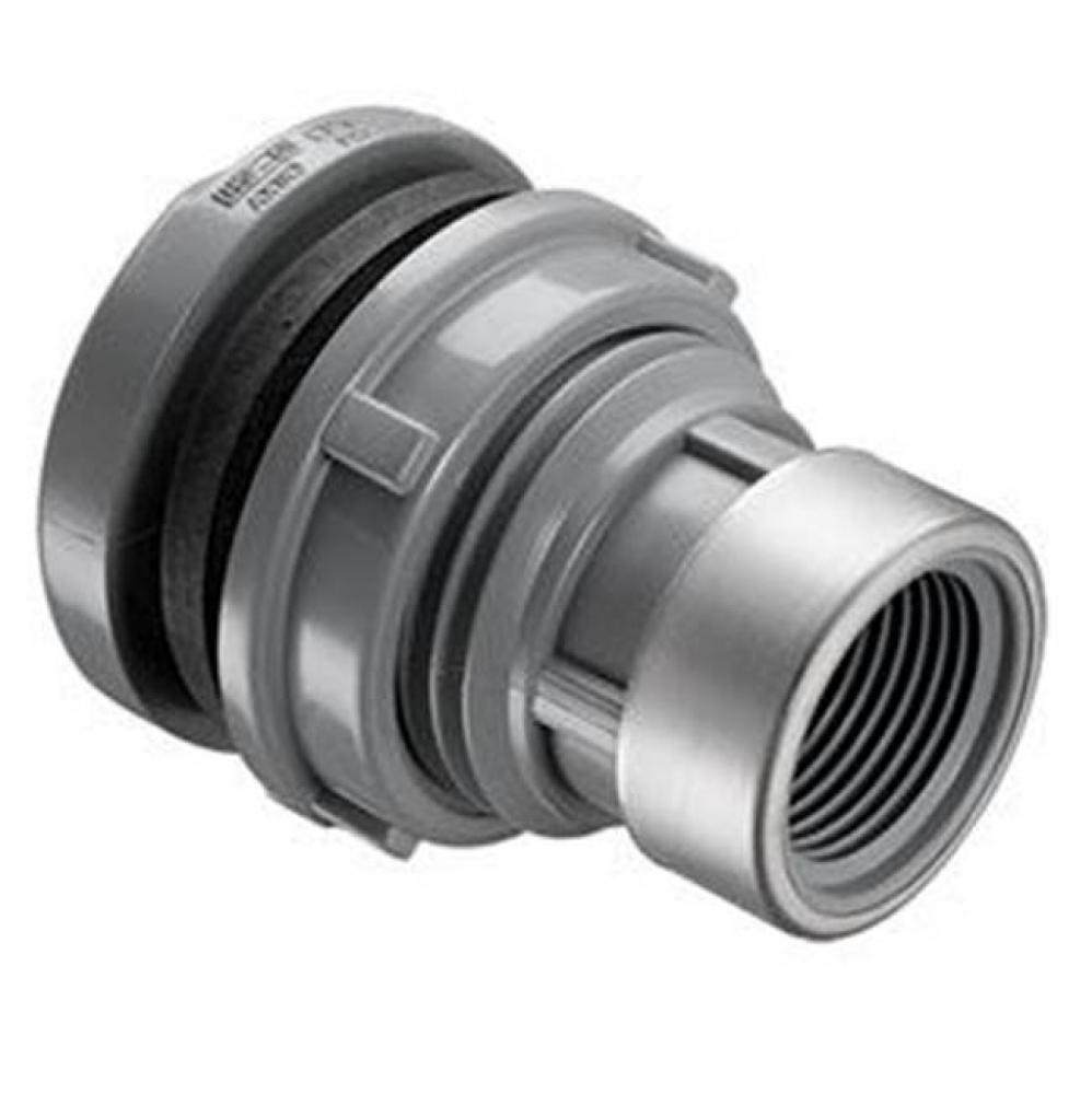 6 CPVC TANK ADAPTER SOCXSRFPT FKM GSKT