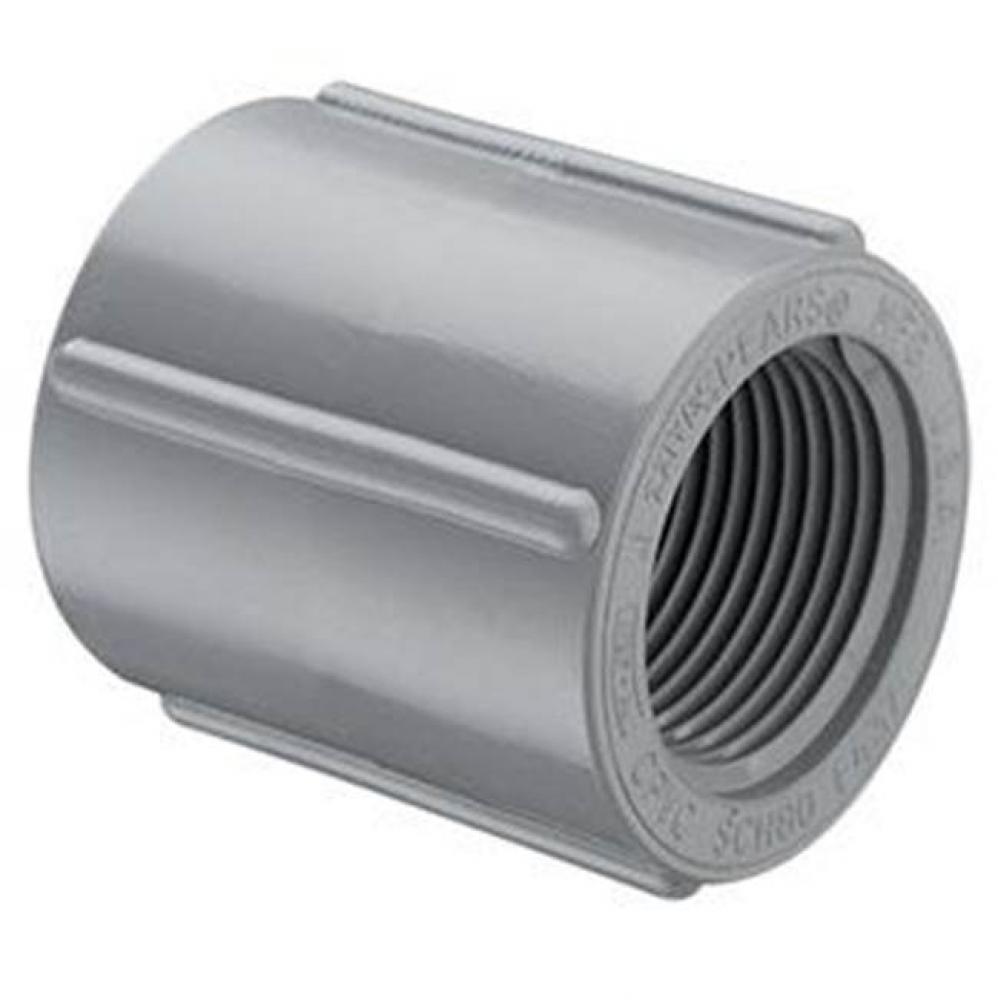 1-1/4 CPVC COUPLING FPT SCH80