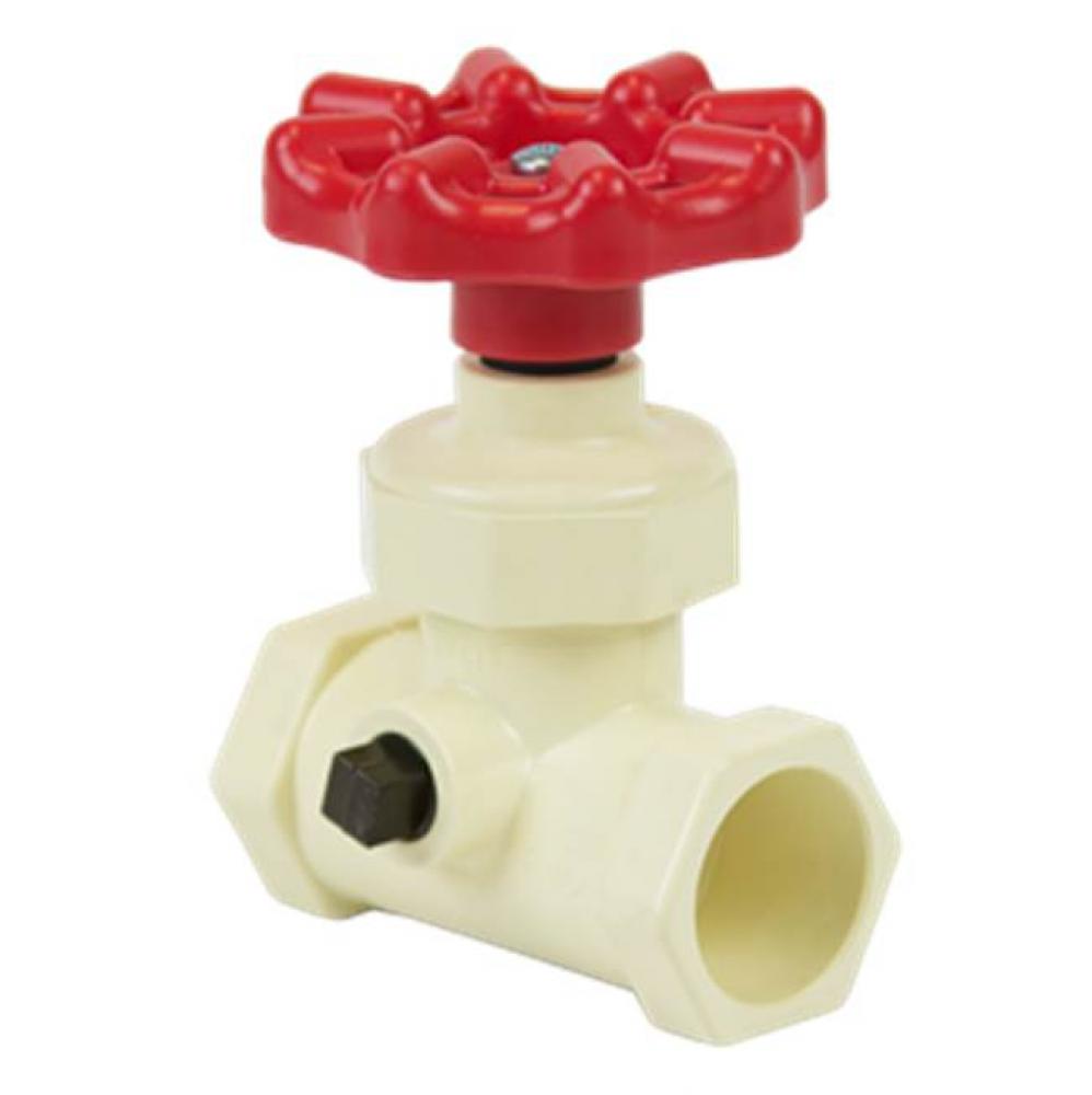 3/4 CTS CPVC STOP & WASTE VALVE SOC