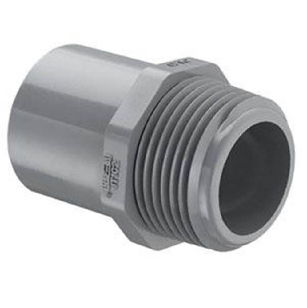 1-1/4 CPVC MALE ADAPTER SPIGOTXMPT SCH80