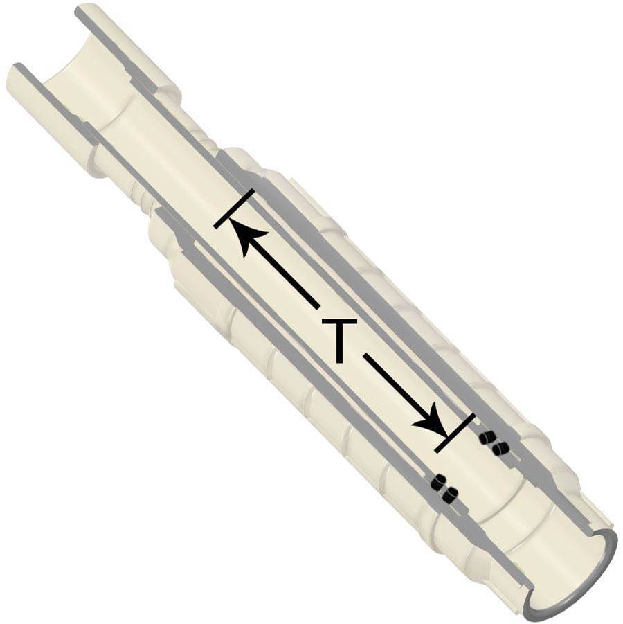 3/4 CTS CPVC EXPANSION REP COUPLING SXS