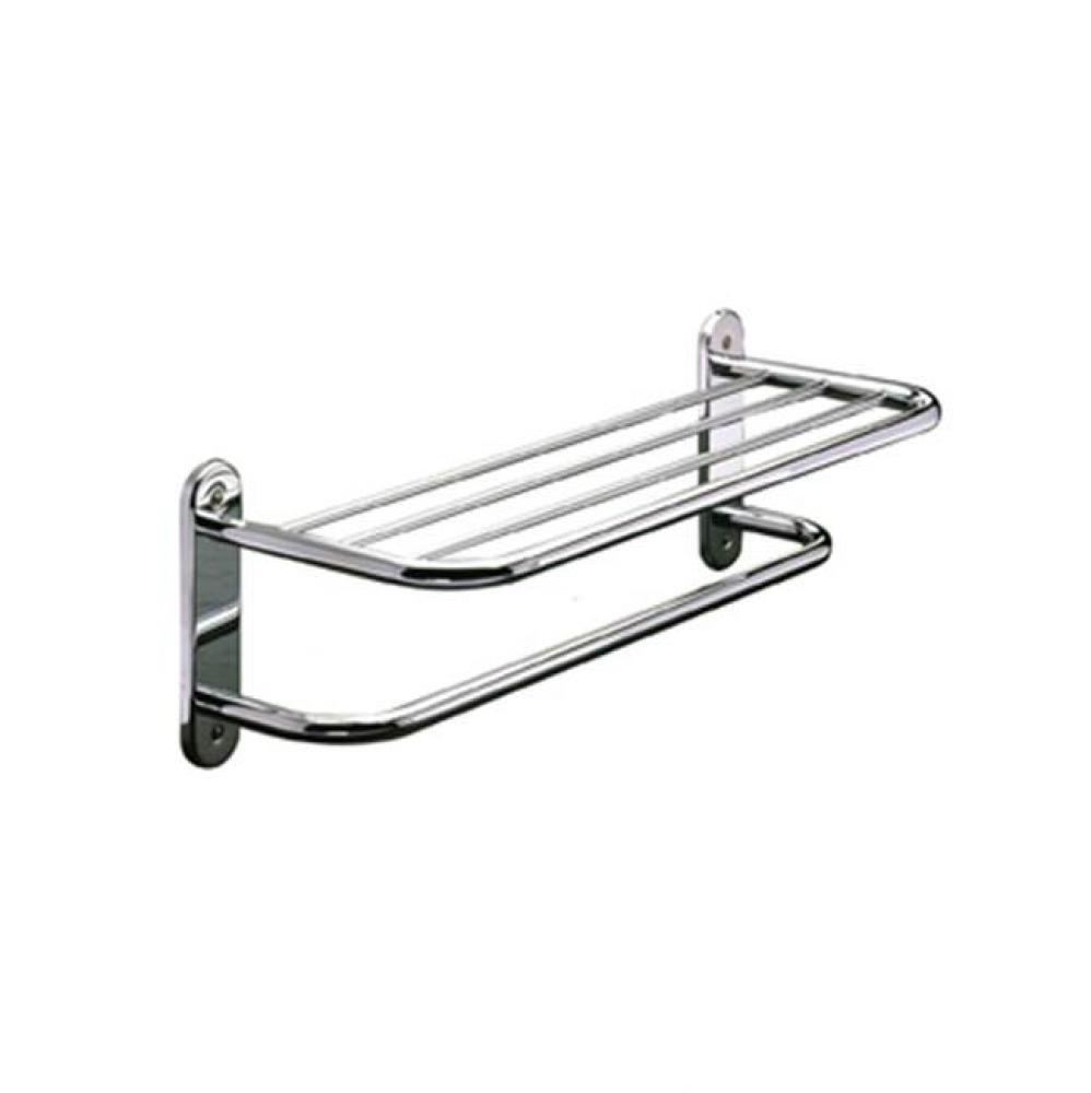 18'' Towel Shelf with Bar, CH (C26)