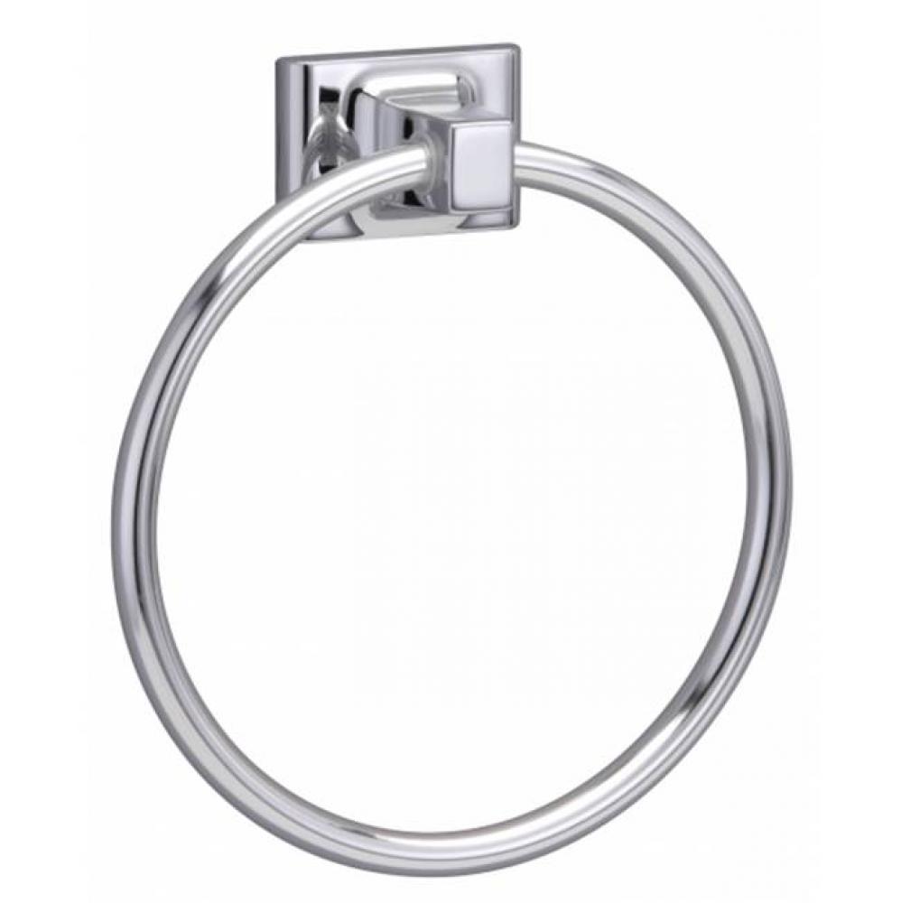 Towel Ring With Metal Ring