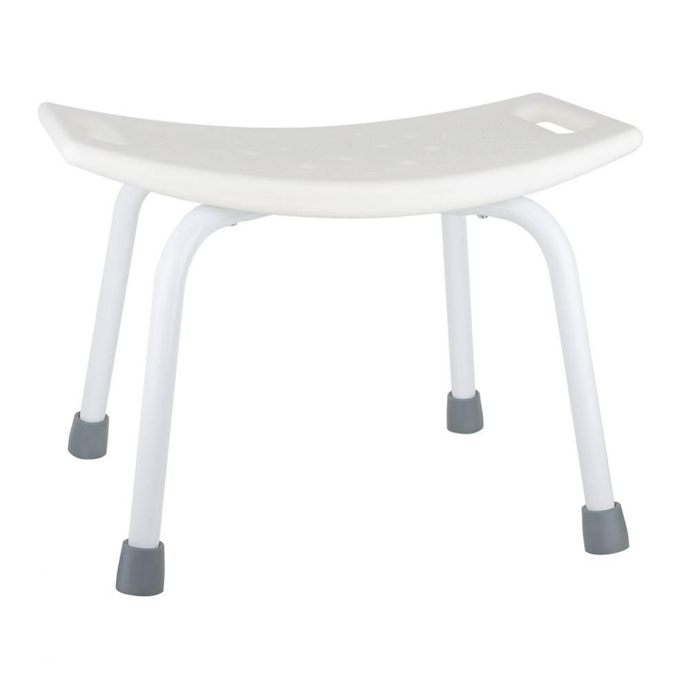 Bath Safety Bench Only White