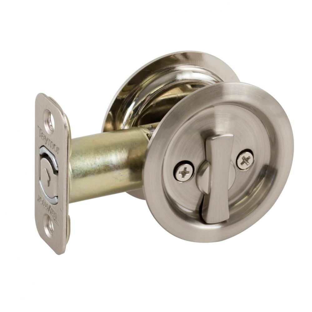 Round Pocket Door Lock, Privacy (15)