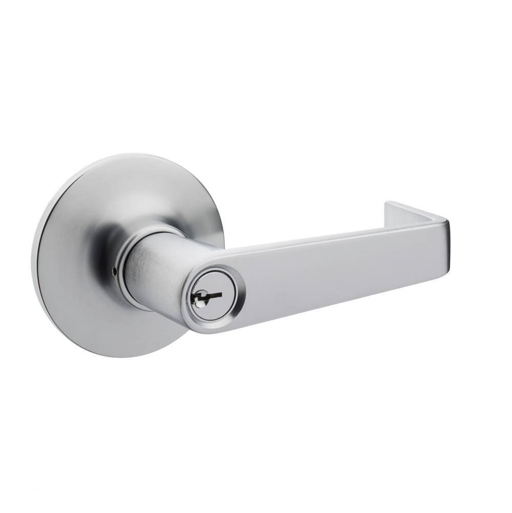 Tahoe Lever Privacy, Push Button Auto-Release, 4-1, SN 15