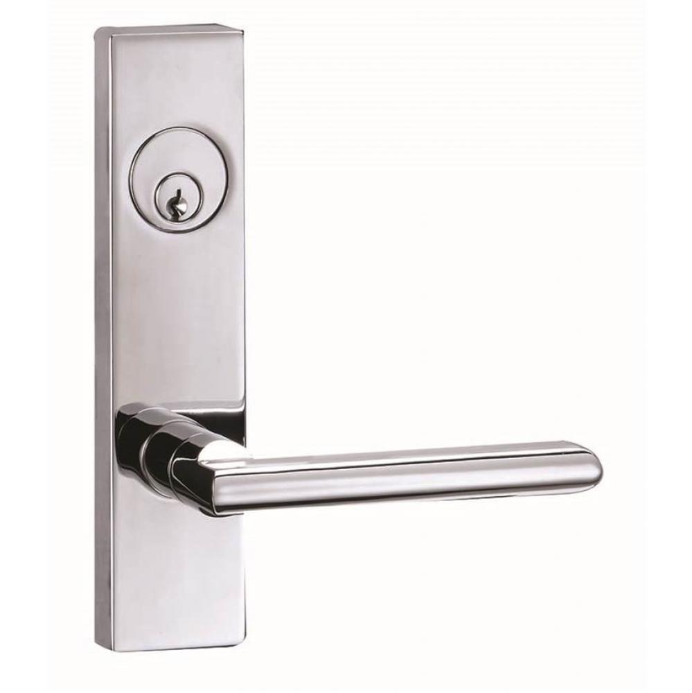 Mortise Lock w/ Vega Lever Dormitory w/ Sectional Rose Trim, CH (C26)