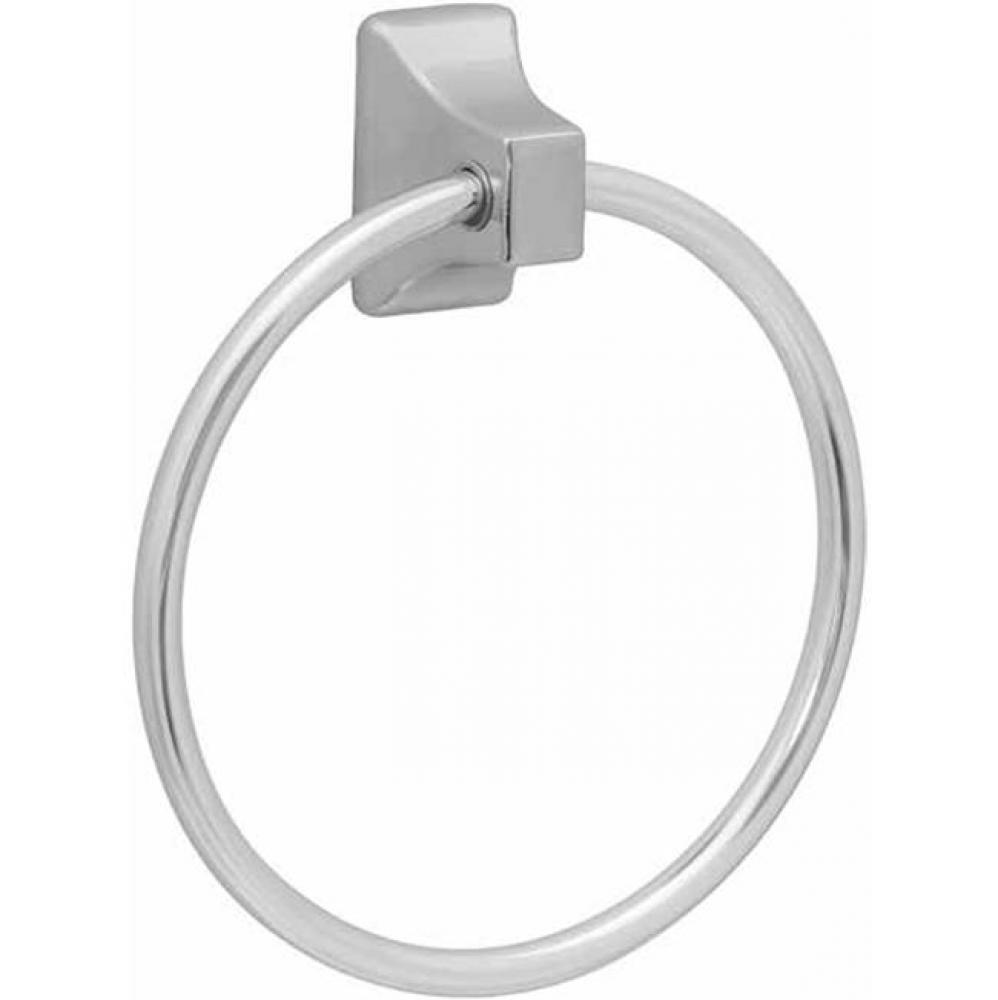 Towel Ring With Metal Ring