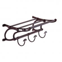 Taymor 02-D1047SN - 20'' Paris Towel Shelf, Exposed Mount