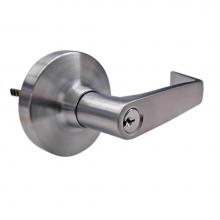 Taymor 17-PALEVSC - 8500/9700 Series Lever Trim (Passage), 6 Pin C Keyway, SC (C26D)