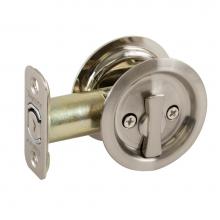 Taymor 33-ORB690RD - Round Pocket Door Lock, Passage (C10B plus)